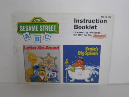 Sesame Street: ABC - NES Manual